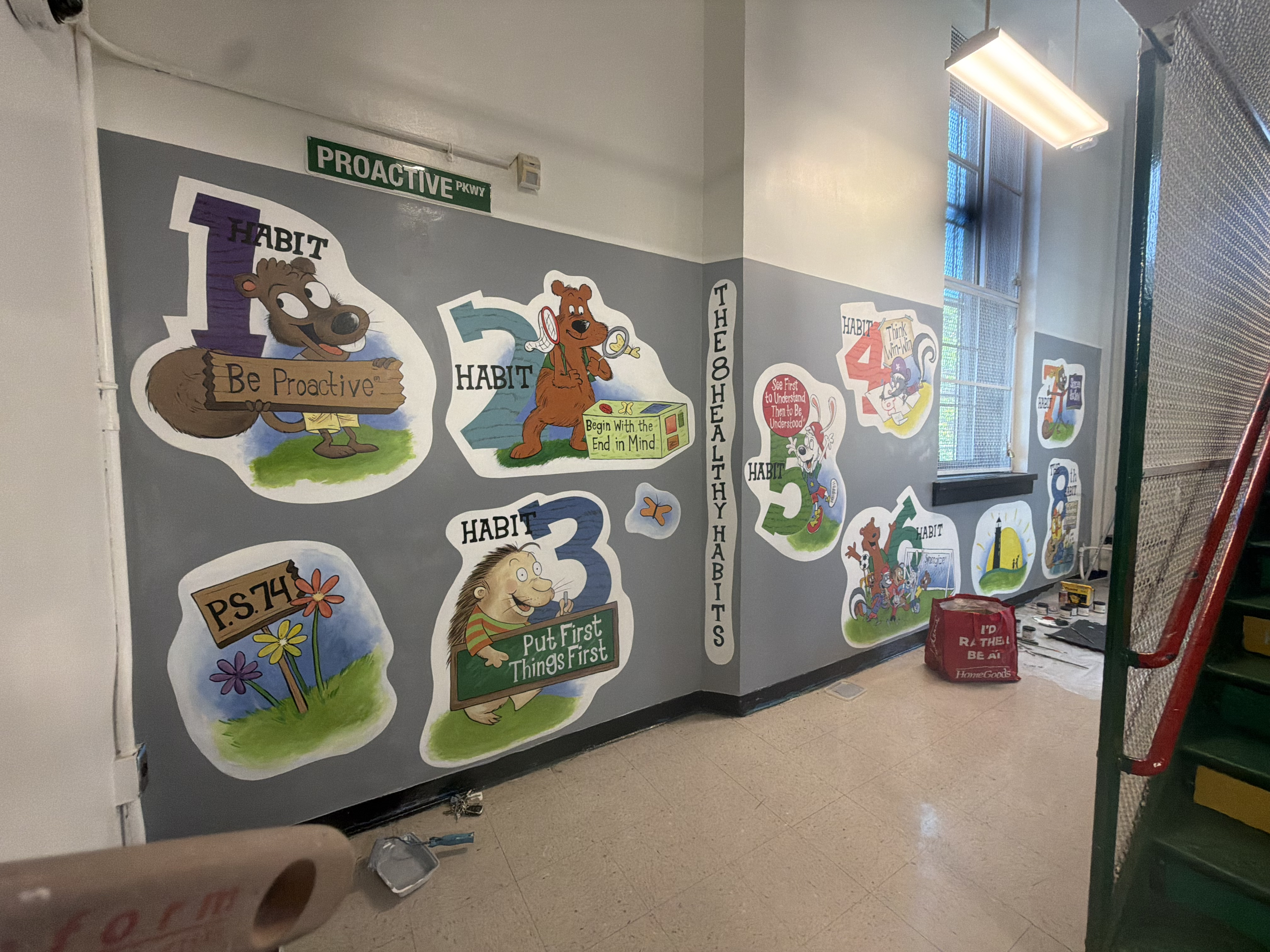 "The 8 Healthy Habits" at PS 74