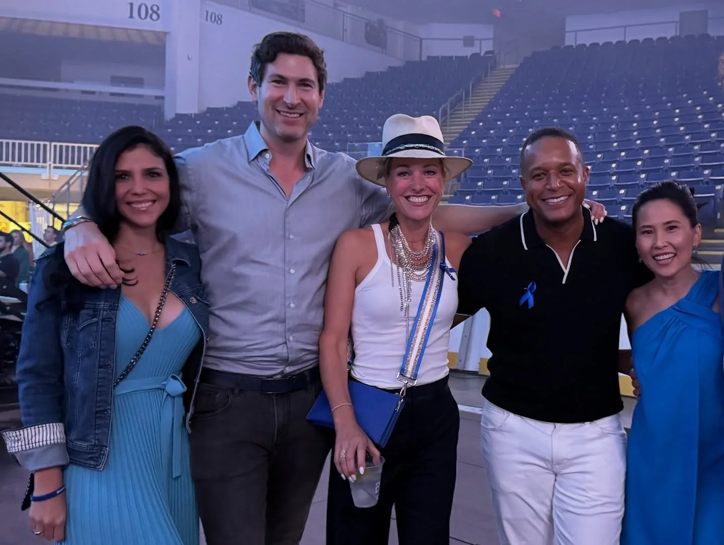Bravo to @craigmelvinnbc & @lindsaycz for raising more than $4M in just 4 years through their Bottoms Up Invitational fundraiser and golf tournament to benefit the @colorectalcanceralliance in honor of Craig’s brother Lawrence Meadows who d