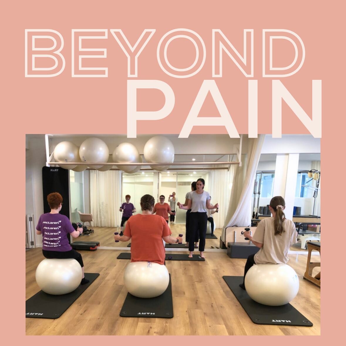 Did you know that at both our Miranda and Bondi Junction clinics we have &ldquo;Beyond Pain&rdquo; classes? 

After completing a Professional certificate in Pain Science last year, our Physiotherapists Clare and Mel began our new &ldquo;Beyond Pain&r