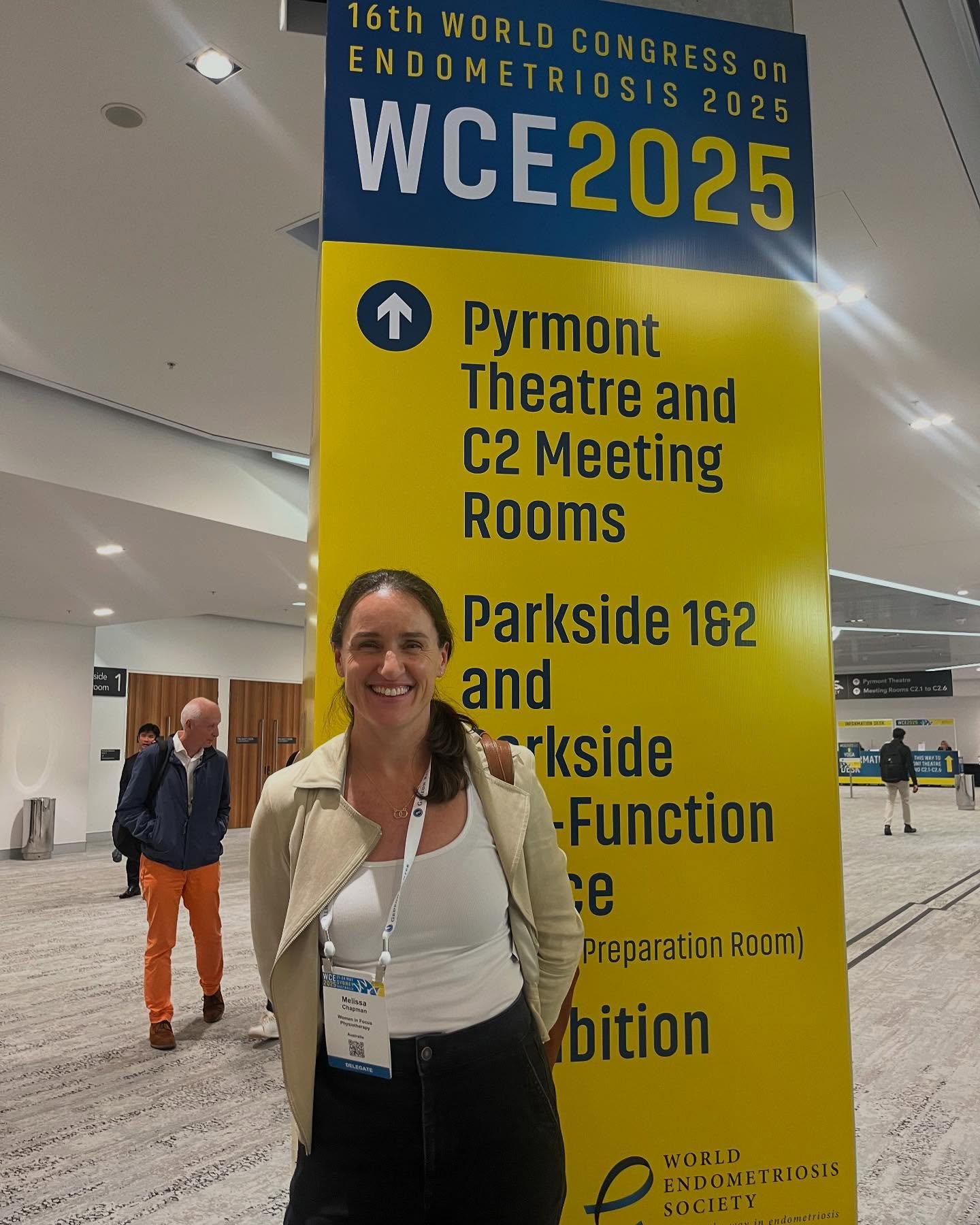🌍✨ Mel had the privilege of attending the Endometriosis World Congress 2025 last week &mdash; a global gathering of researchers, clinicians, and advocates all committed to better care, understanding, and outcomes for people living with endometriosis