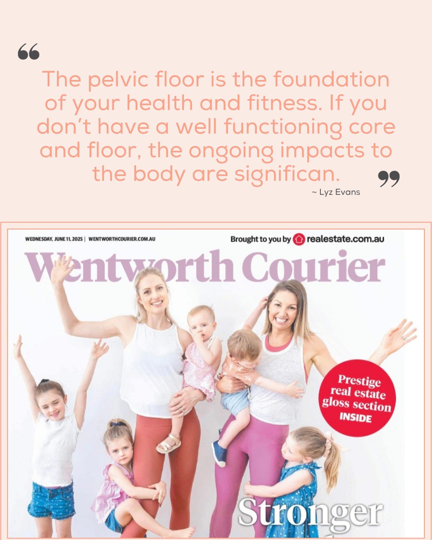 Shifting the dial on women's health 🧭

Our founder Lyz Evans was recently featured in the Wentworth Courier, sharing why proactive, preventative care needs to become the new norm for women's health.

🗣️ &quot;The healthcare system is based on a rea