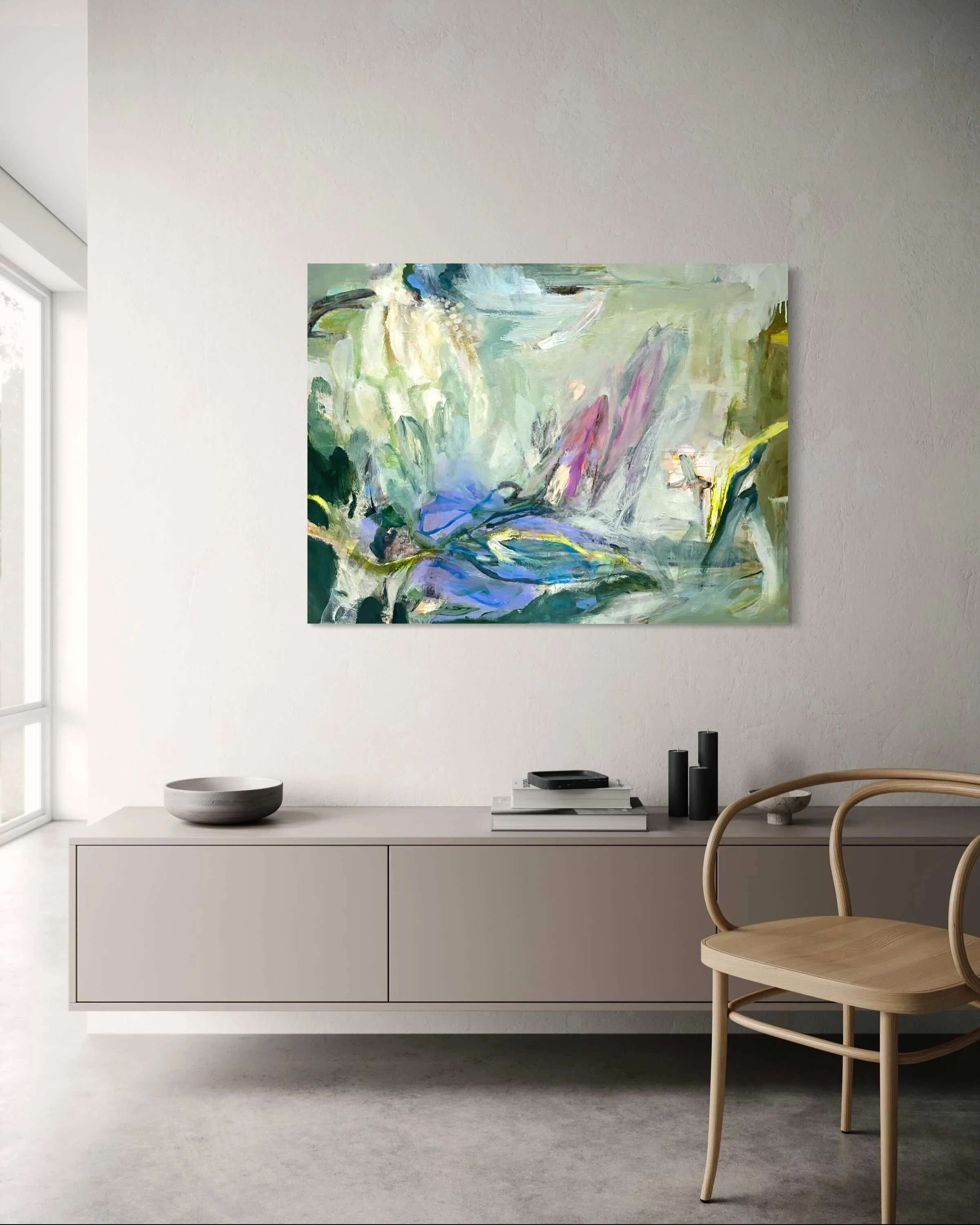 WHAT GOES AROUND | 48x36