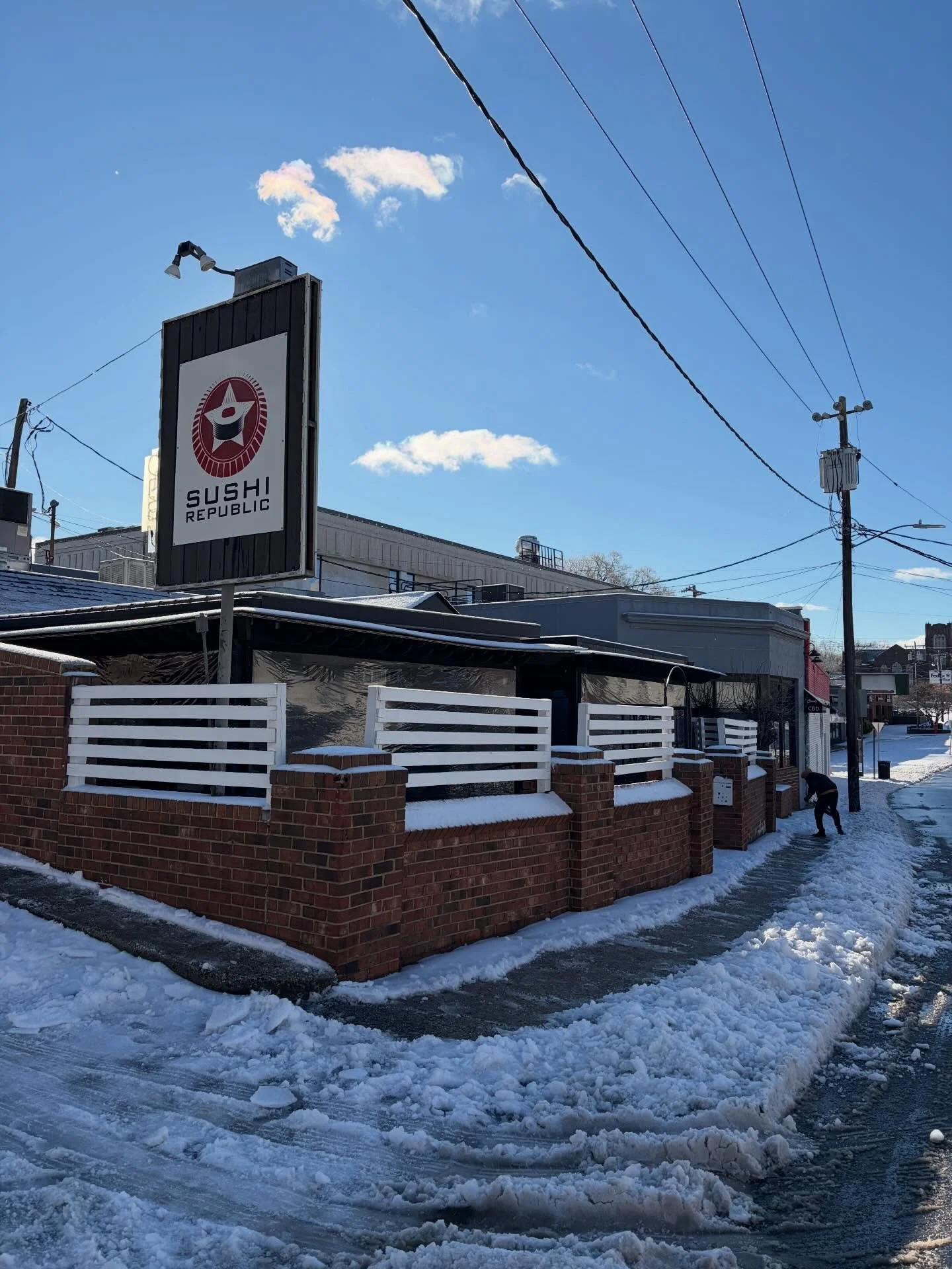 We will be open today Monday 1/26/26 ❄️⛄️