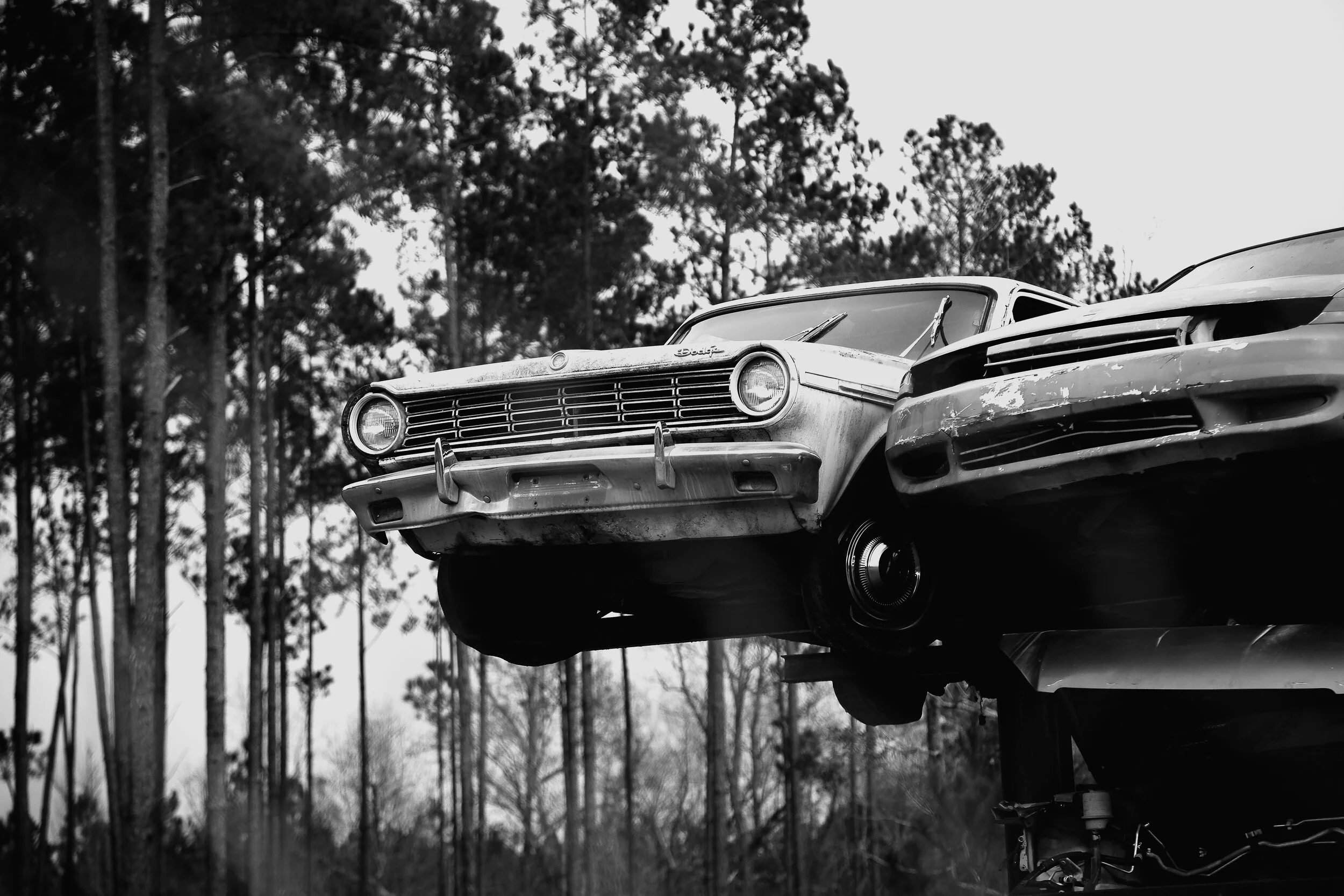 Dodgin' The Ground B&W