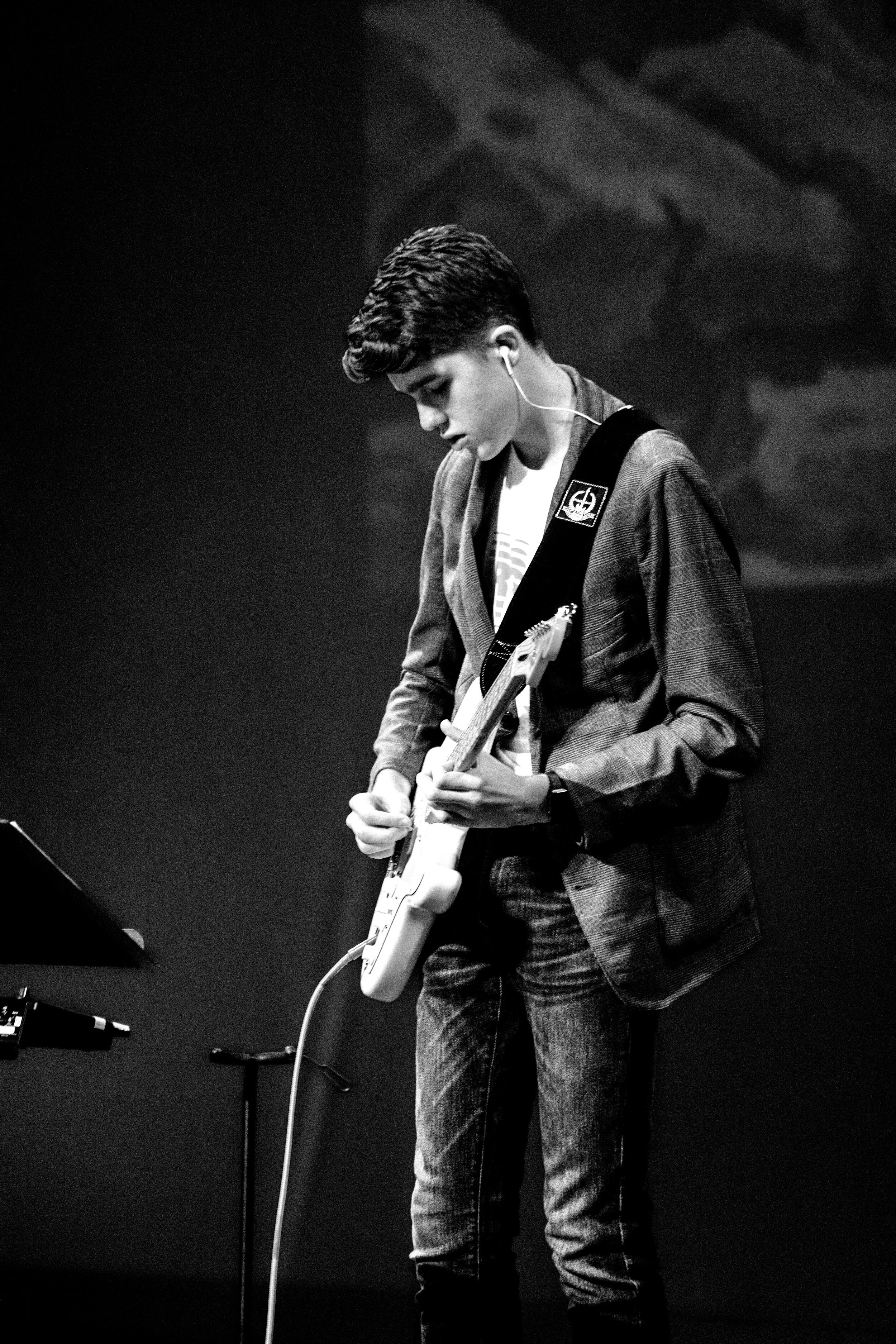  Aidan C. of Emerald Coast FCA Breakfast Worship Band 2/20/2021 