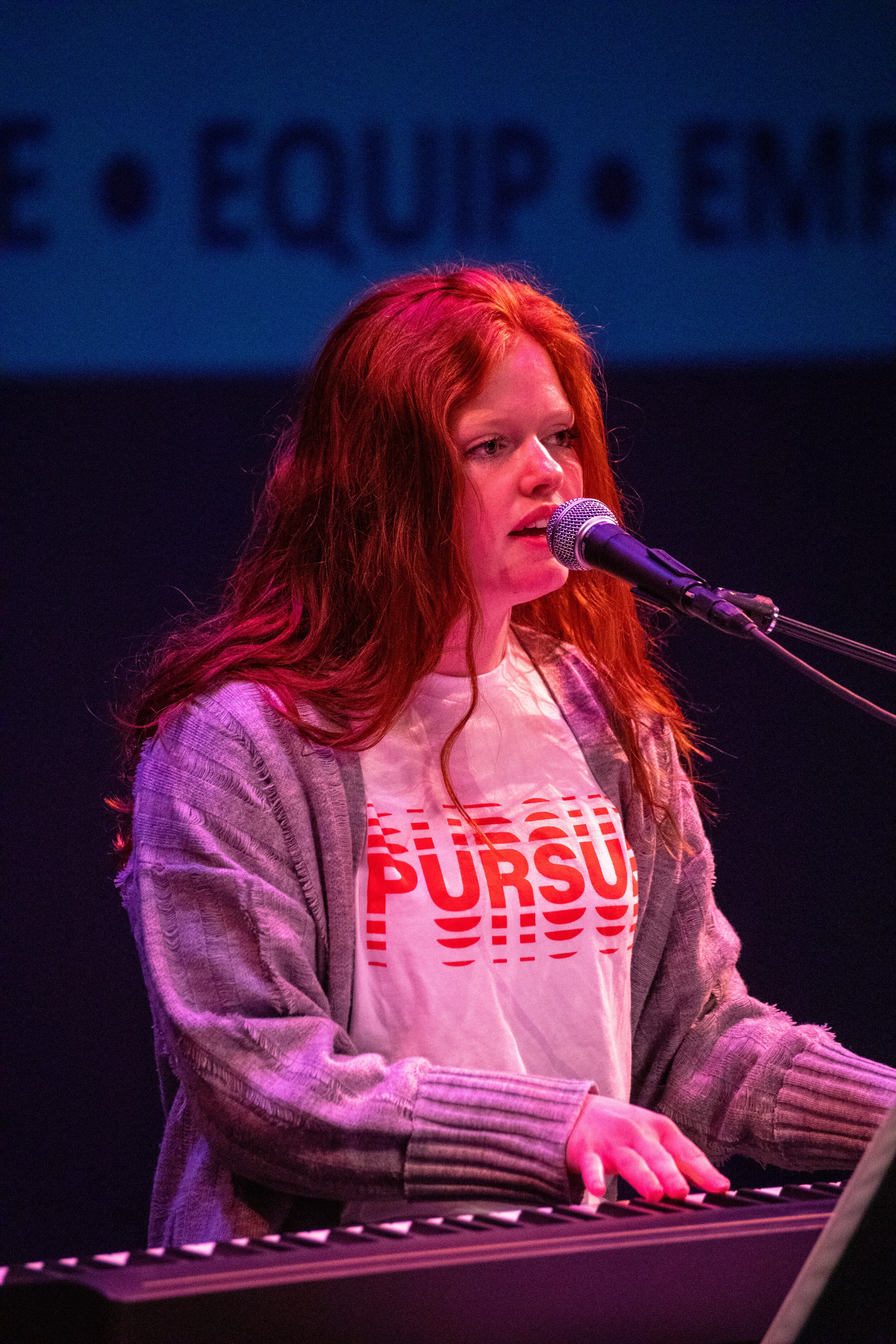  Lyla K. of Emerald Coast FCA Breakfast Worship Band 2/20/2021 