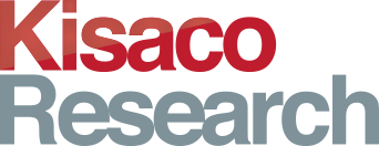 Kisaco Research logo with the words 'Kisaco' in red and 'Research' in gray