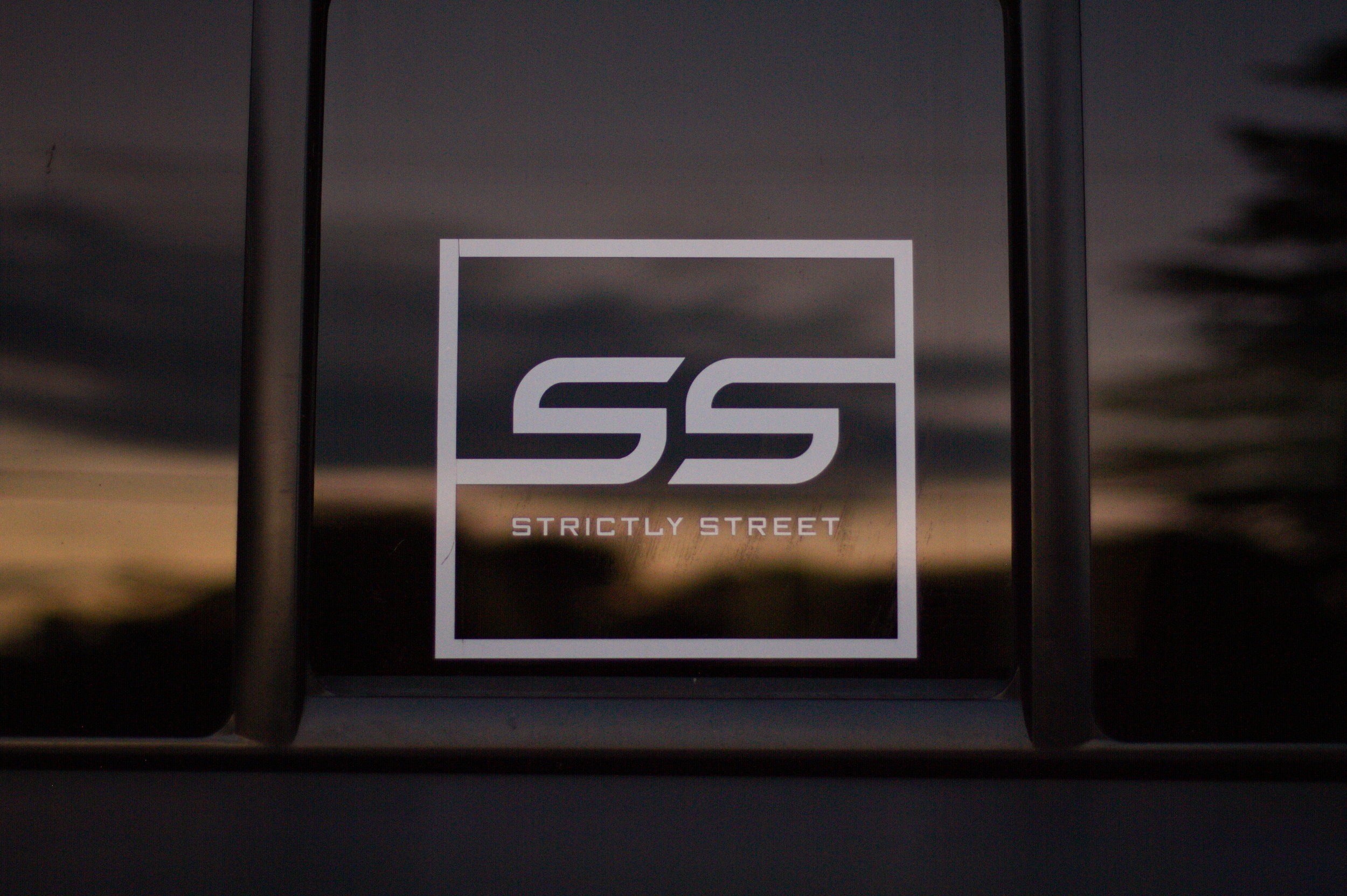 Large 8" Vinyl Decal