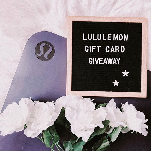 🤩 Lululemon Gifting 🤩
Surprise! Im teaming up with a few of my blogger babes to give you the chance to WIN A $165 LULULEMON GIFT CARD! Just follow the simple rules below to ENTER for your chance to win! ⭐️ 1️⃣ Like this photo, and the last three in