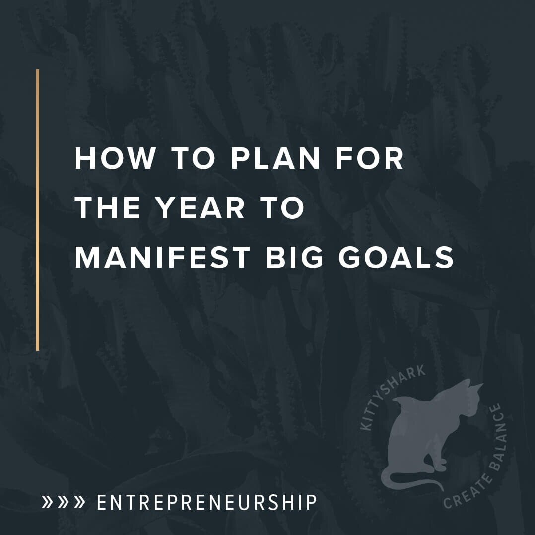 Want to manifest big goals?
 
Sound intimidating, bit a little planning goes a long way my friend.
 
In my latest blog post I go step-by-step through my yearly planning process that helps me create an actionable plan to accomplish my biggest goals. I