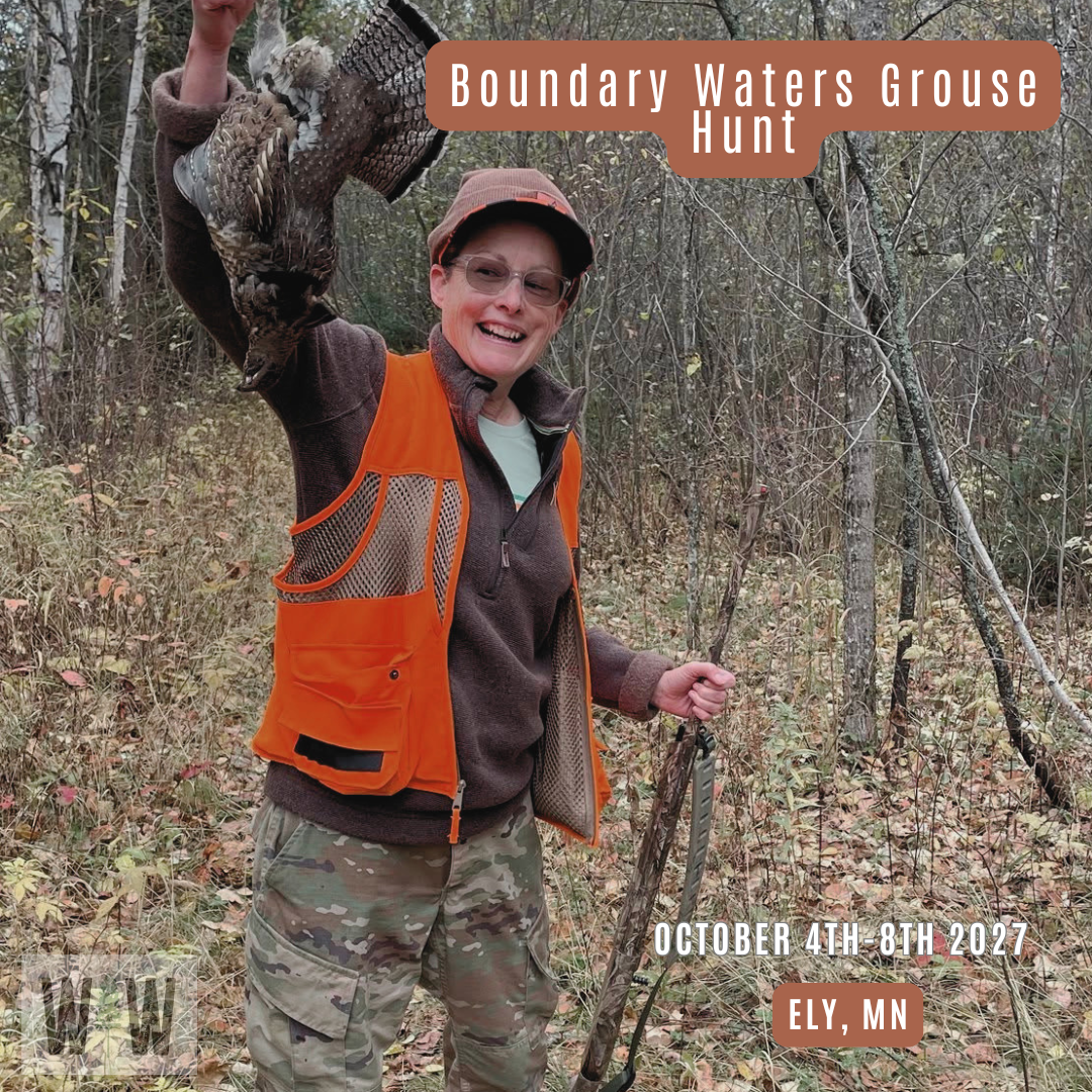 Boundary Waters Grouse Hunt-Women's Week