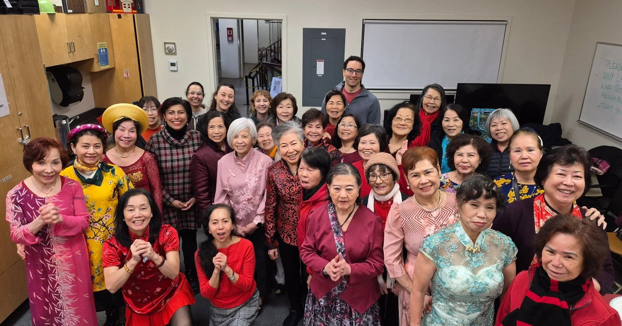 Our Vietnamese Women&rsquo;s Group had a wonderful celebration at @britanniacentre in honor of Lunar New Year! REACH staff and many community members came together to share a meal and enjoy traditional music. A heartfelt thank you to our Cross-Cultur