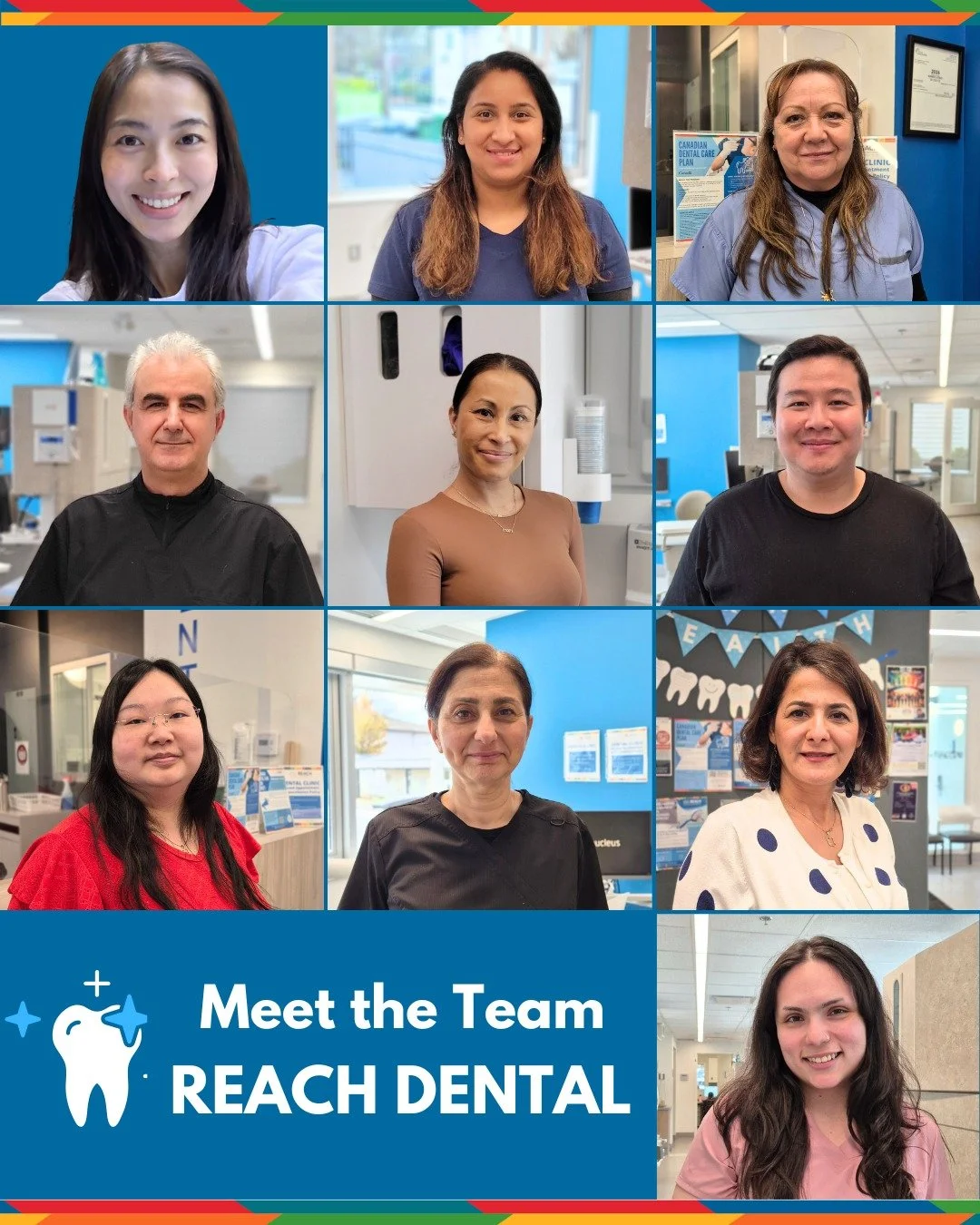 Meet the people behind the practice at REACH! Curious about who you will see when you come in for care? Get to know our Dental team on our website under Dental -> Dental Team (link in bio) 🔗

Our team brings not only deep expertise, but also conn