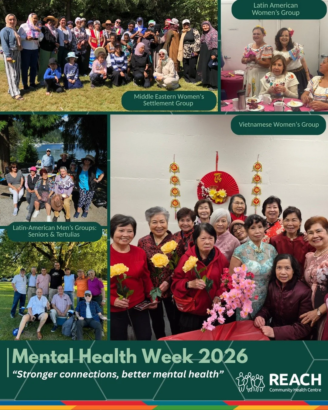 Mental Health Week is here, and @cmhanational 's theme is 'stronger connections, better mental health.' They shared that &lsquo;having good social support has been found to lead to positive health outcomes, a sense of purpose, belonging, security, an
