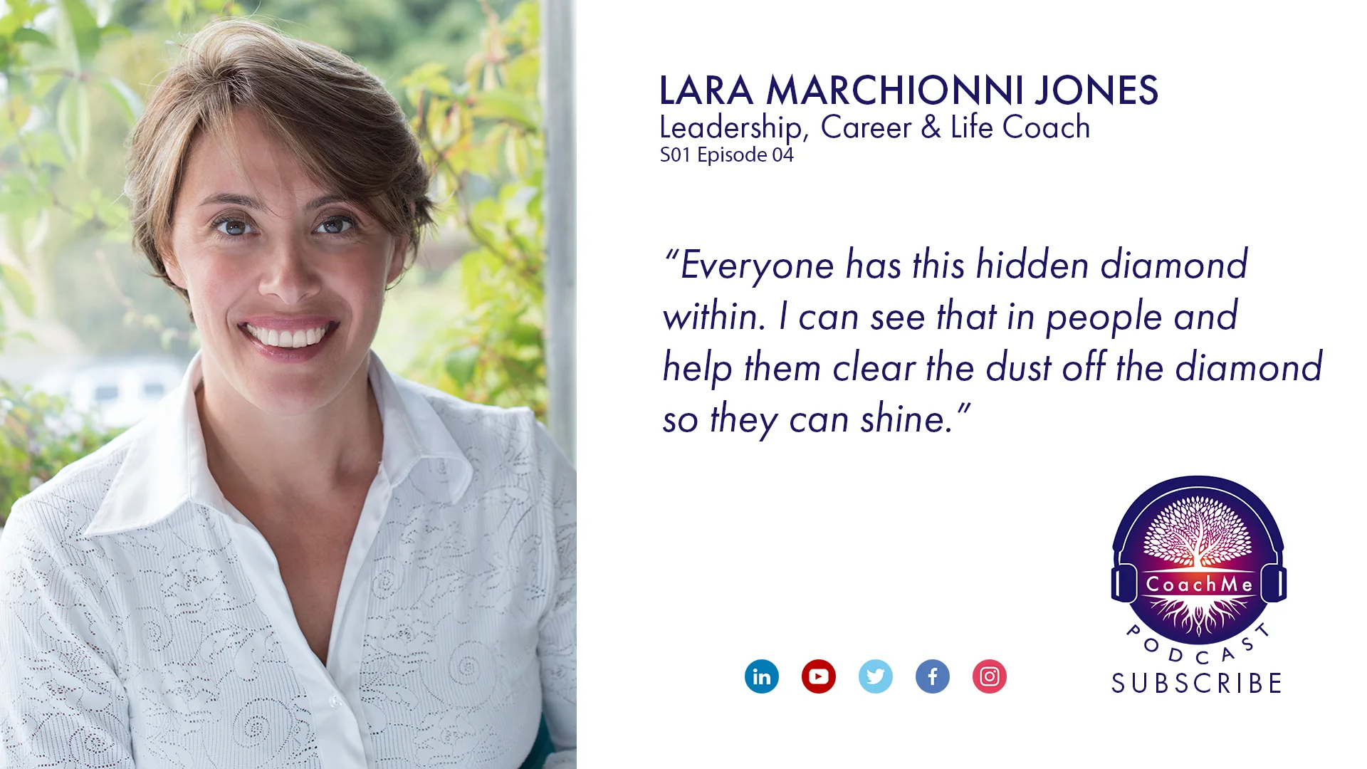 Coach in Vancouver Podcast - Lara Marchionni Jones - CoachMe Vancouver