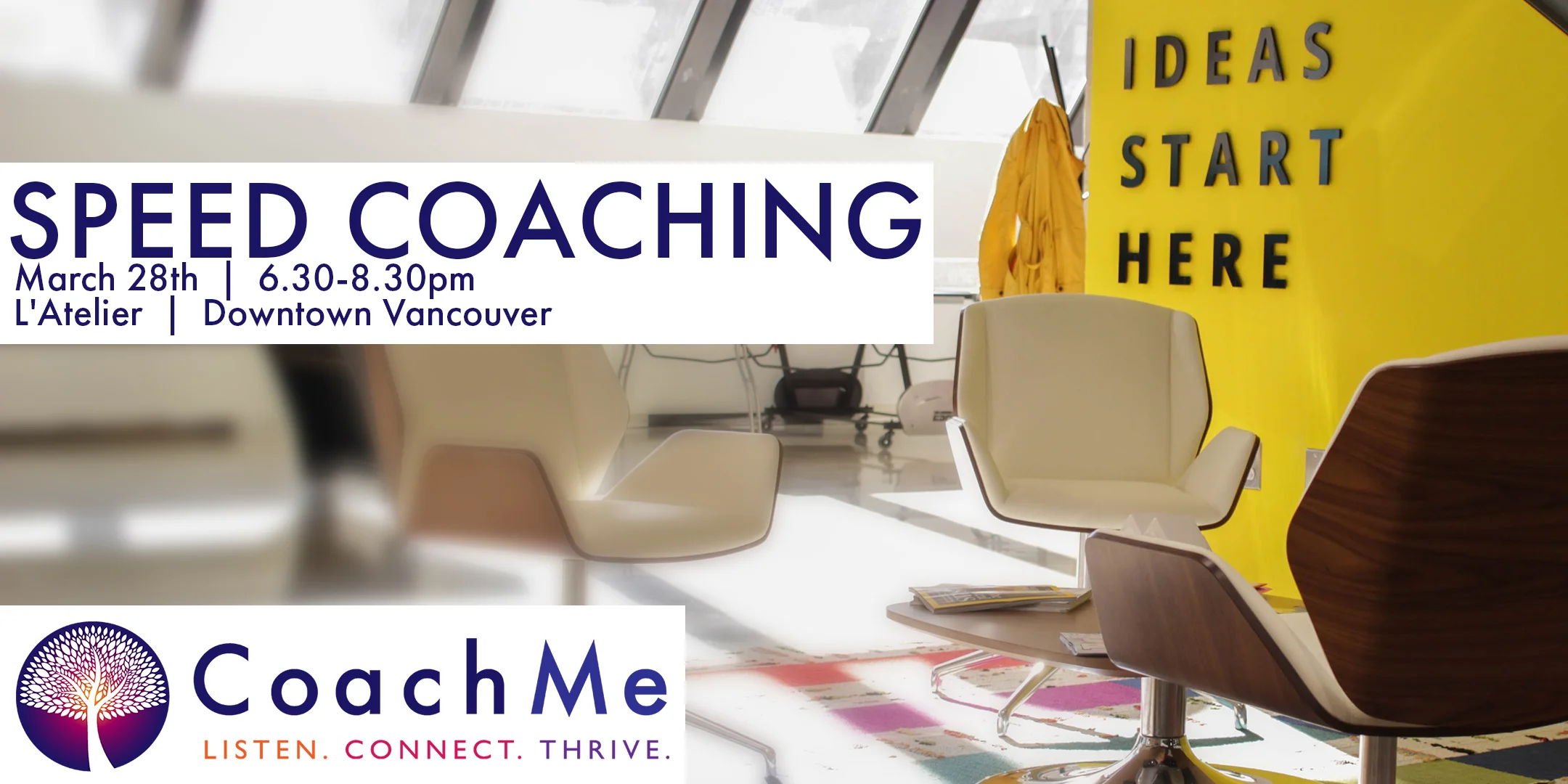 Coaching Workshop in Vancouver - Coaching Event Speed Coaching - CoachMe Vancouver