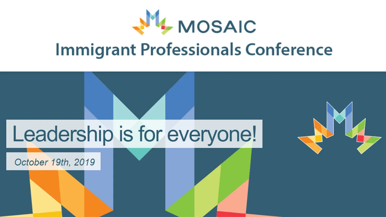 MOSAIC 2019 Immigrant Professionals Conference - Leaders - Unleash Your Amazingness - Nadine Stille - CoachMe Vancouver Founder