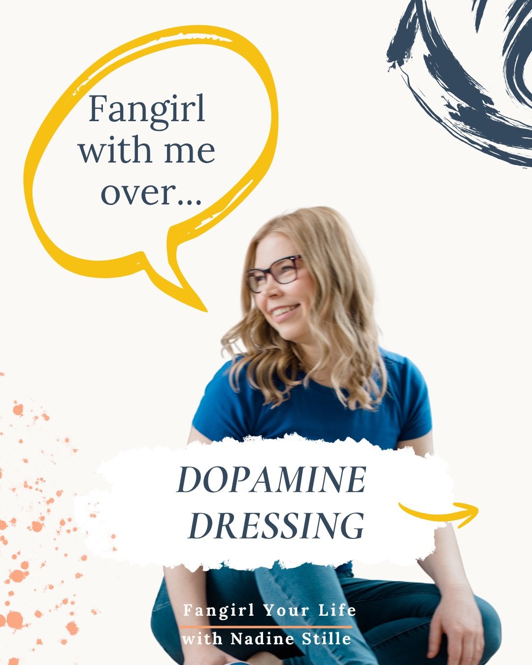 Let&rsquo;s fangirl over Dopamine Dressing !

I KNEW I&rsquo;d go down a rabbit hole with this as soon as Psychologist Sab introduced the topic of dopamine dressing in our chat for the Fangirl Your Life Podcast episode on Whimsy and Nostalgia (EP 2).