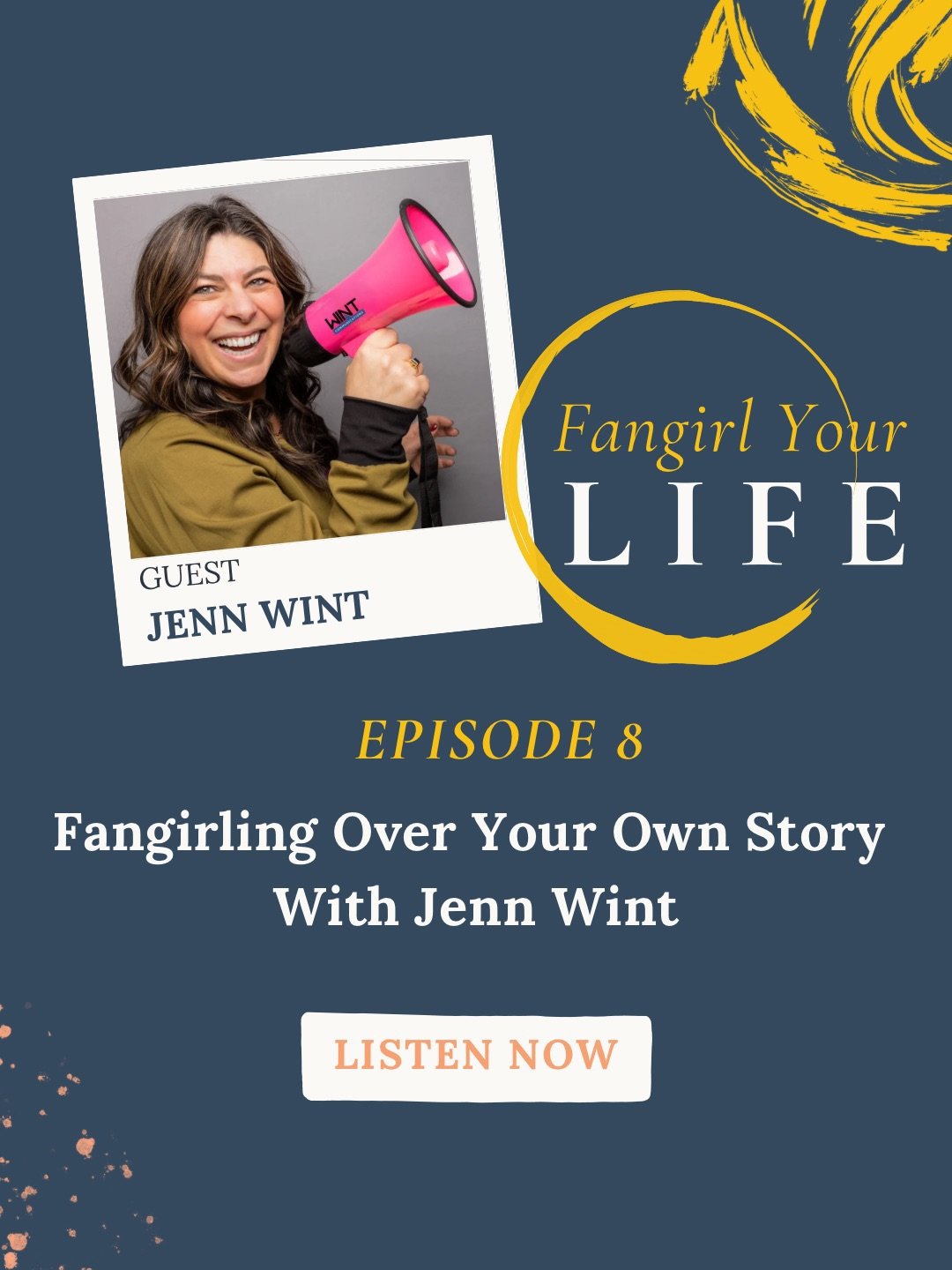 📍New episode drop! Let&rsquo;s fangirl with &lsquo;PR Wing Woman&rsquo; @jenn_wint over owning our story and celebrating our wins - no matter how tiny or mighty in ep 8 of the Fangirl Your Life podcast.

Find us on Apple Podcasts, Goodpods, and Spot