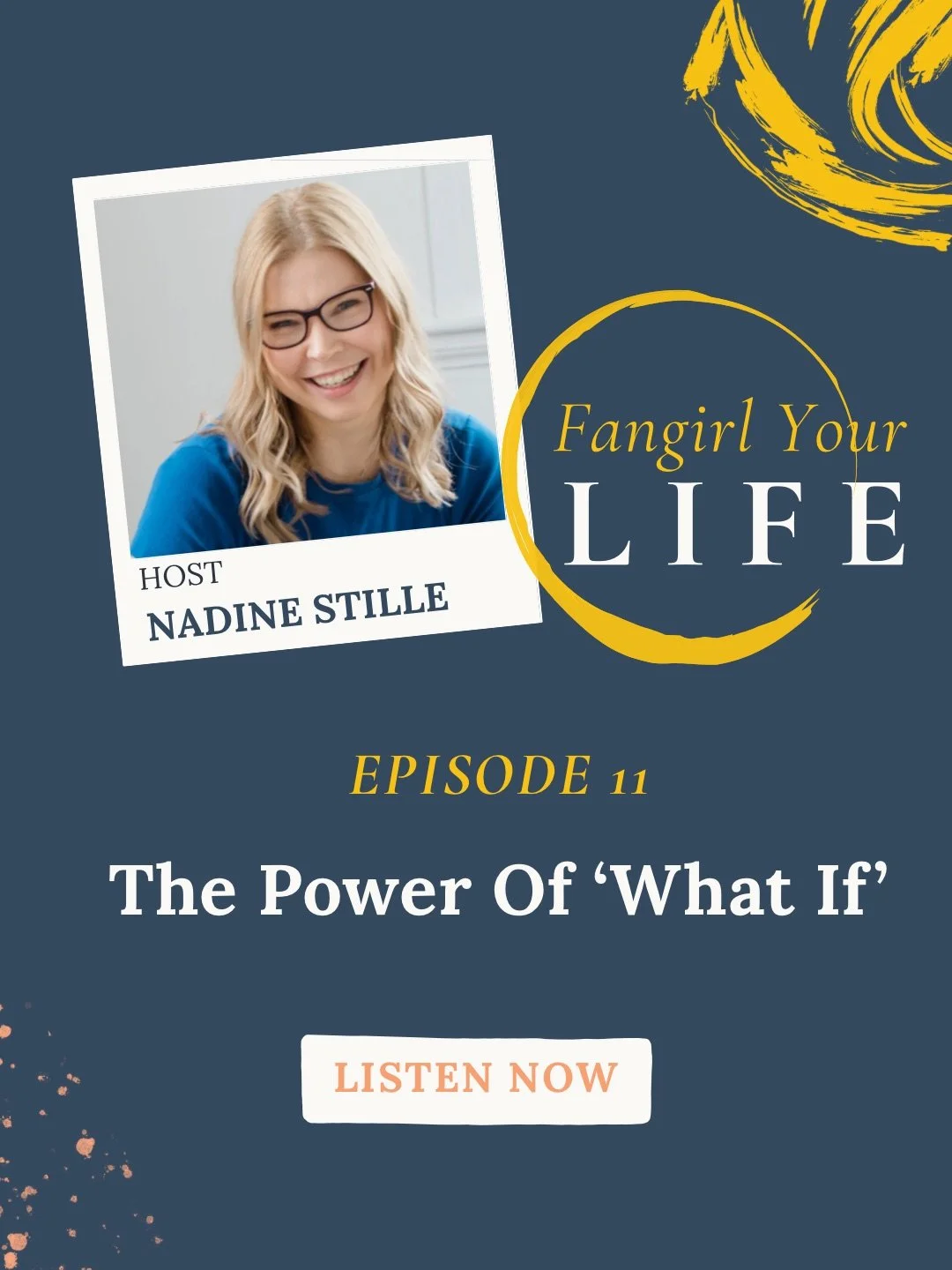 The power of &lsquo;What if&hellip;&rsquo; is this week&rsquo;s micro podcast episode for the #FangirlYourLifePod 🎧 Do you feel  stuck and don&rsquo;t like the grind? 
This 4min episode is meant to inspire and create some meaningful micro action tha