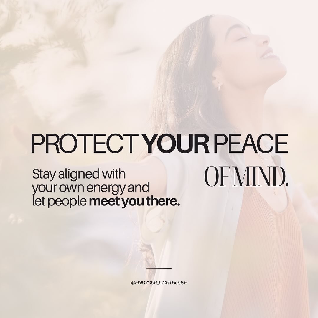 Setting boundaries isn&rsquo;t selfish, it&rsquo;s self-care. Protecting your inner peace allows you to radiate your authentic energy. The right people will meet you there.