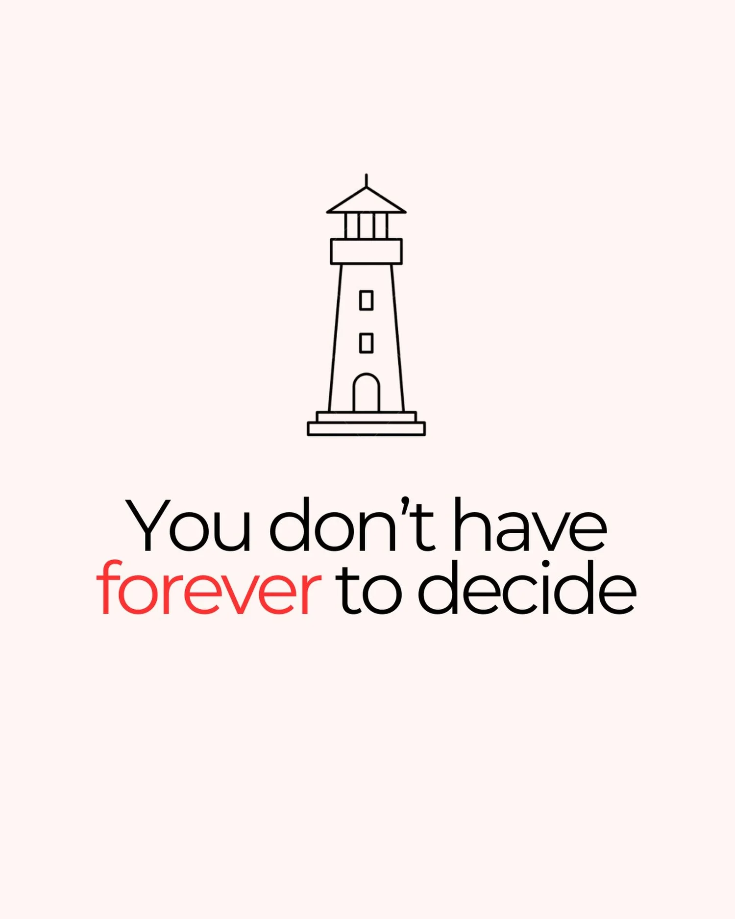 Life has a way of making decisions for us when we refuse to make them ourselves.

The dream you keep delaying.
The boundary you keep avoiding.
The life you keep saying you&rsquo;ll start &ldquo;&rdquo;one day.&rdquo;&rdquo;

Time doesn&rsquo;t wait f