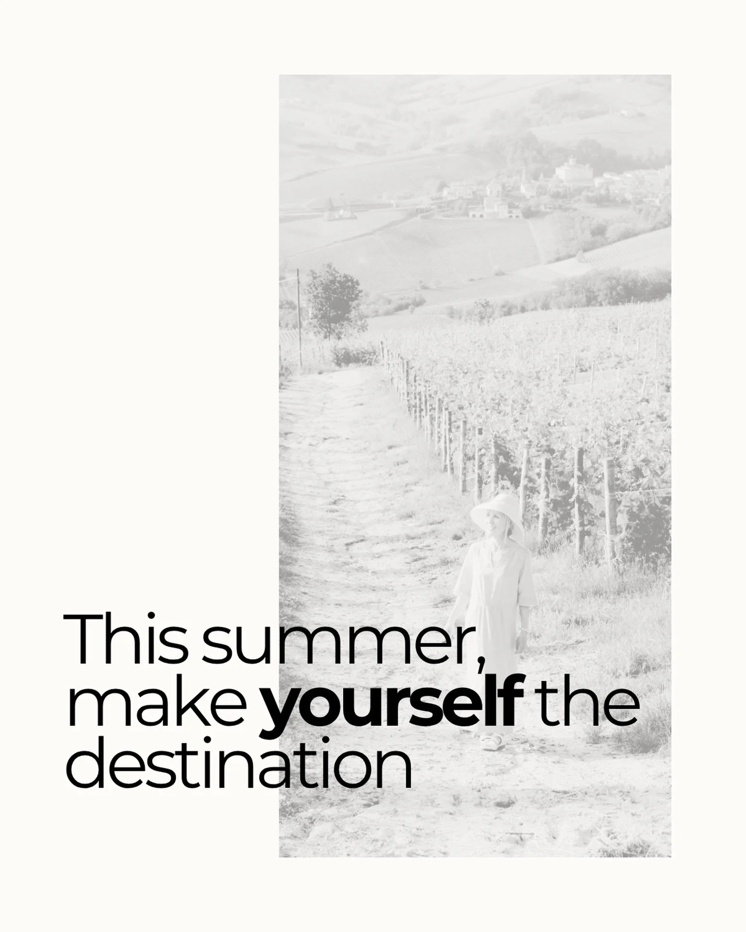 We&rsquo;re so good at planning trips, making memories for everyone else, and chasing the next thing that we forget the person we&rsquo;ve been neglecting most is ourselves.

Maybe this summer isn&rsquo;t about going farther.

Maybe it&rsquo;s about 