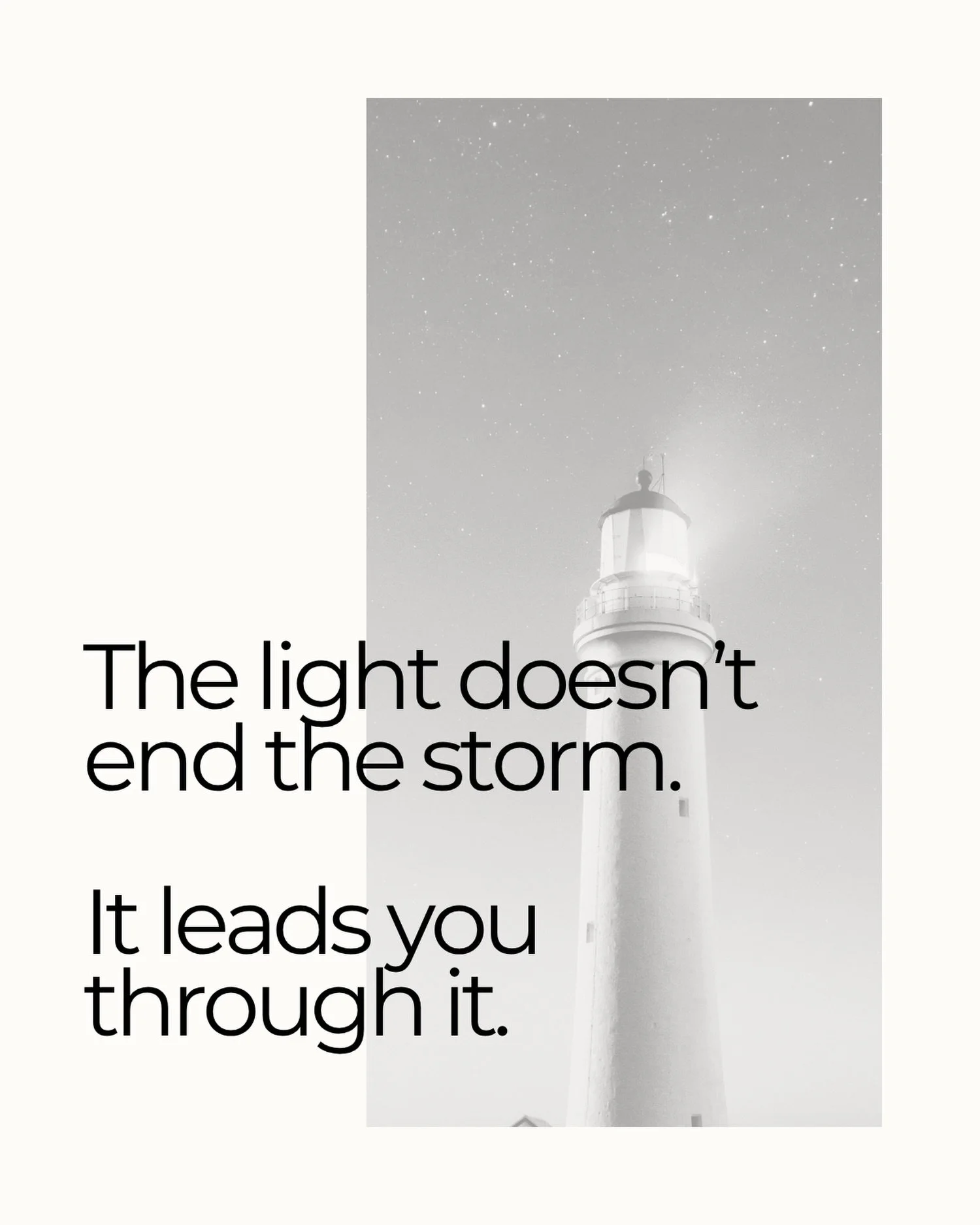 The storm doesn&rsquo;t get the final say.

Because even when you can&rsquo;t see the whole way forward, you can find enough light for the next step.

That&rsquo;s one of the reasons why we created Light House.

To be a place you can turn to in the m