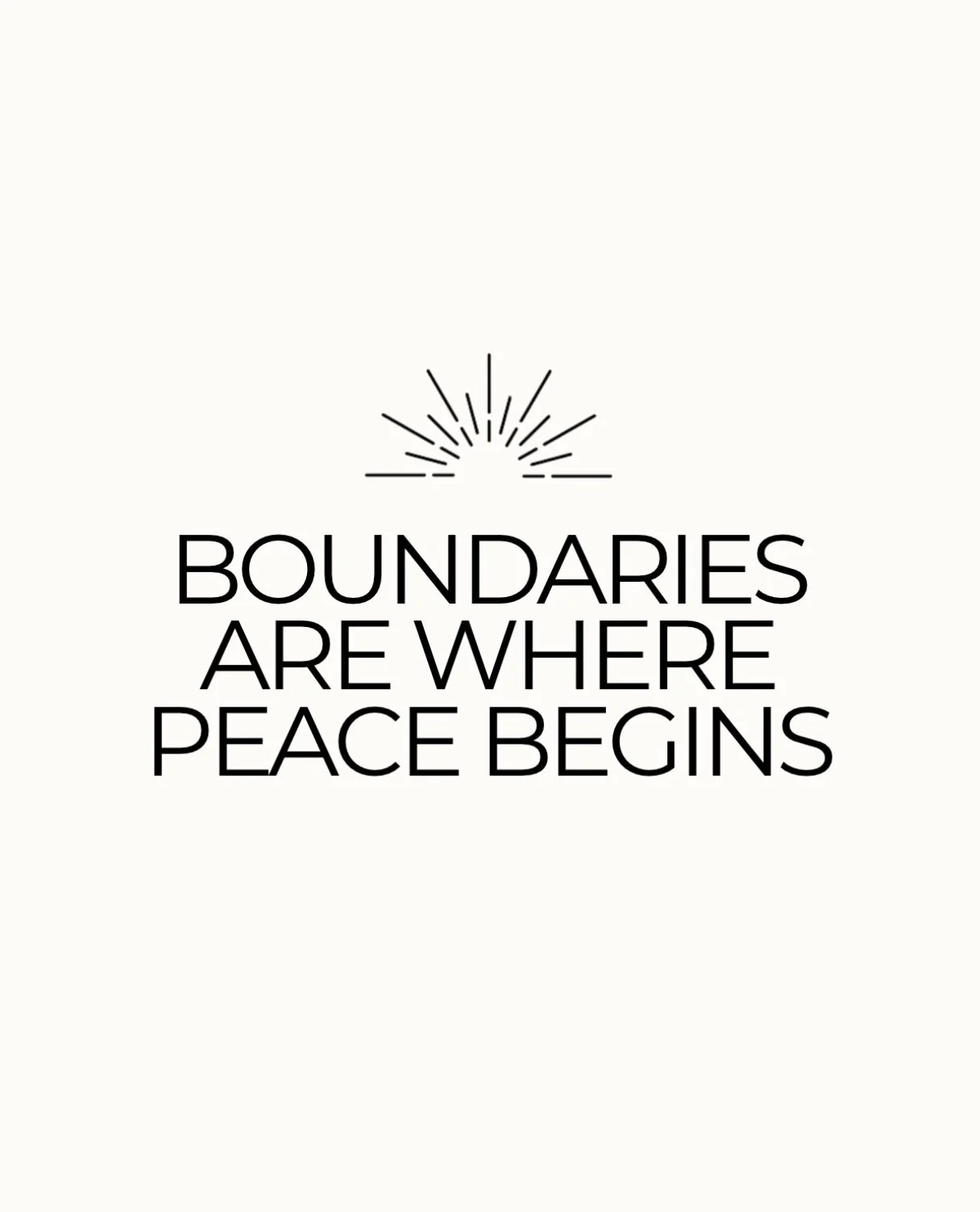 Protecting your peace doesn&rsquo;t mean shutting people out.

Sometimes it means learning when to say no. Or stepping away from conversations that leave you drained. And sometimes, it means accepting that not everyone deserves the same access to you