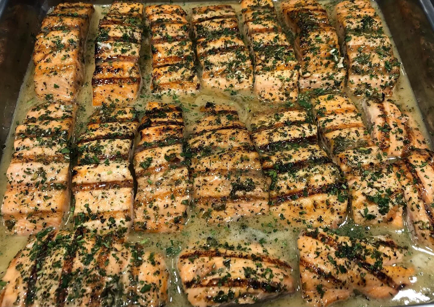 Do you want to elevate your next corporate event and do something other than sandwiches and salads? Check out our menu, we have tons of options! Our sliced prime sirloin and lemon butter salmon great options for client meetings or staff appreciation 