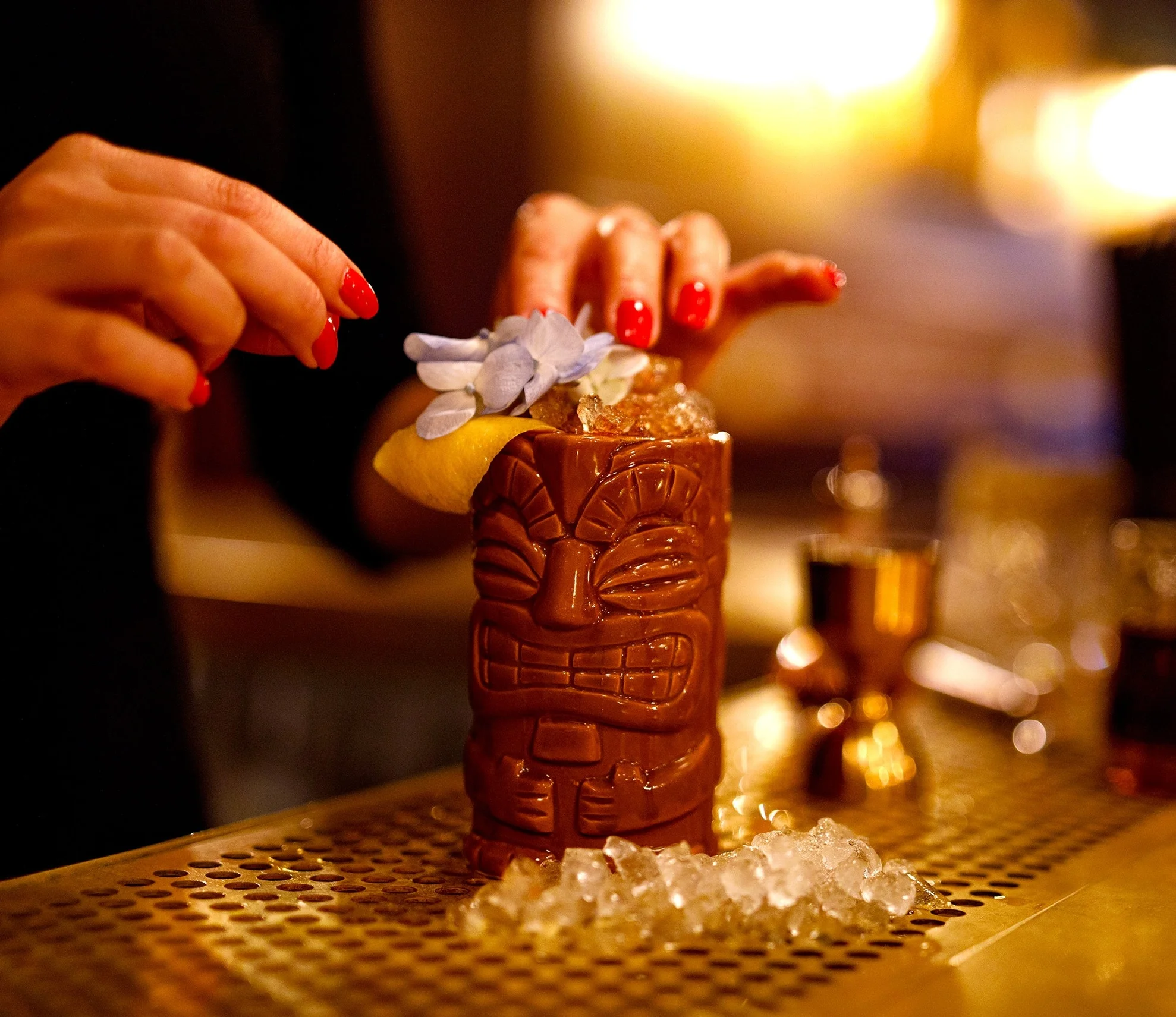 Making 'Tiki Temple'