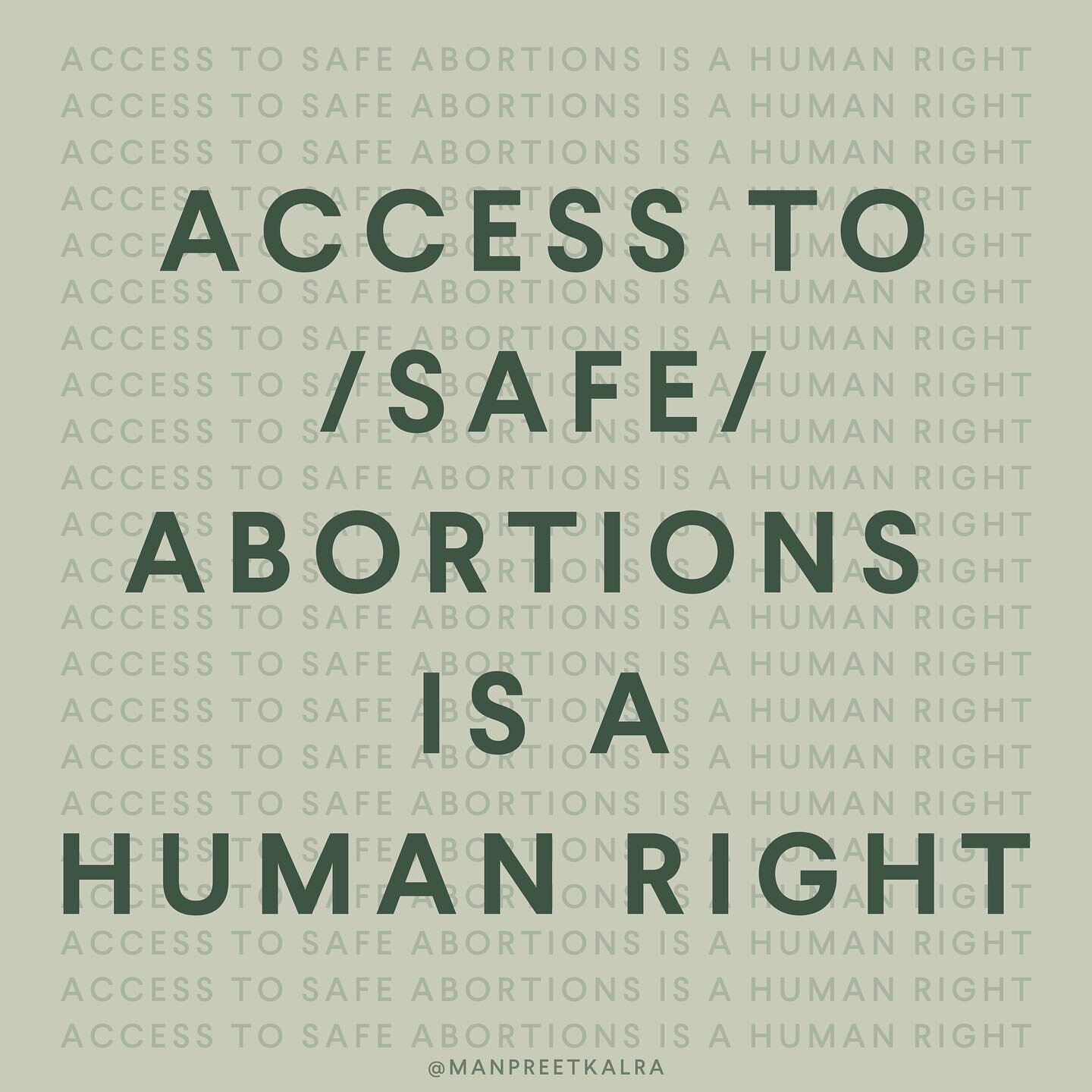 It&rsquo;s been a month since the US Supreme Court overturned Roe v Wade. State abortion laws are making it harder (if not impossible) for pregnant people to access safe abortions. 

Banning abortions is not about protecting lives. It is about contro