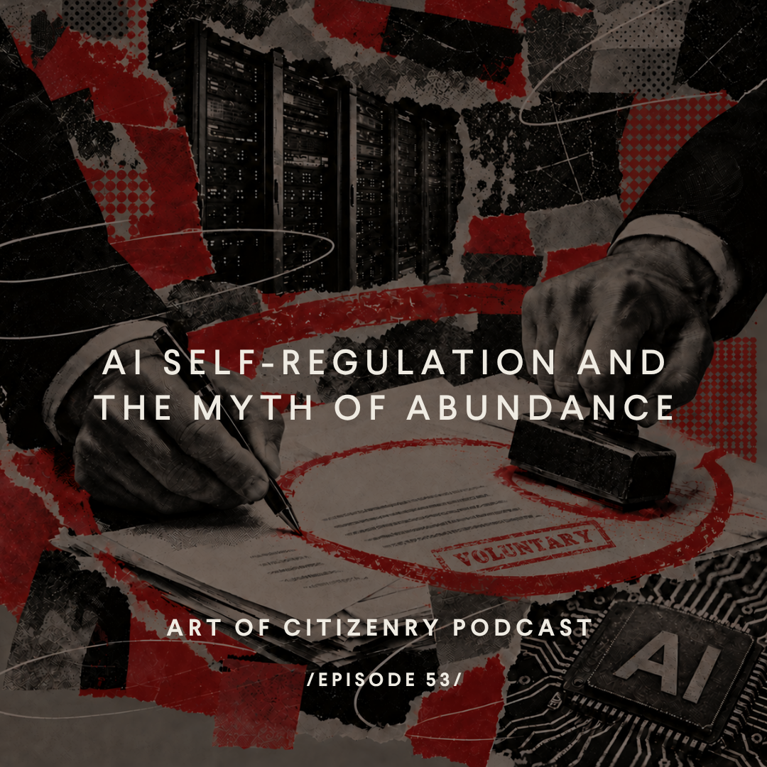 Episode 53: Fragments of a Fragile Order — AI Self-Regulation and the Myth of Abundance
