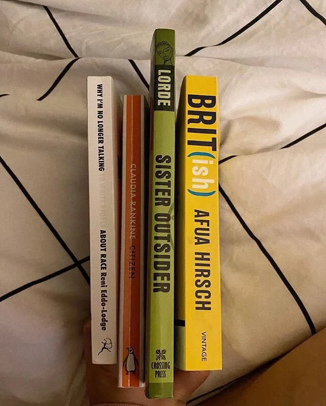 4 very useful books I have read to educate myself on the racism against black people that exists in the West, in order to help me understand how I can be a better ally. Happy to lend any of them out - just send me a message if you want to borrow one.