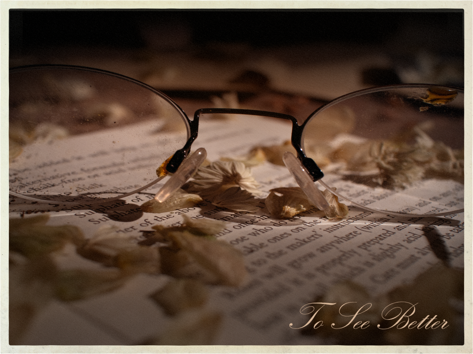 You must learn to see better.
