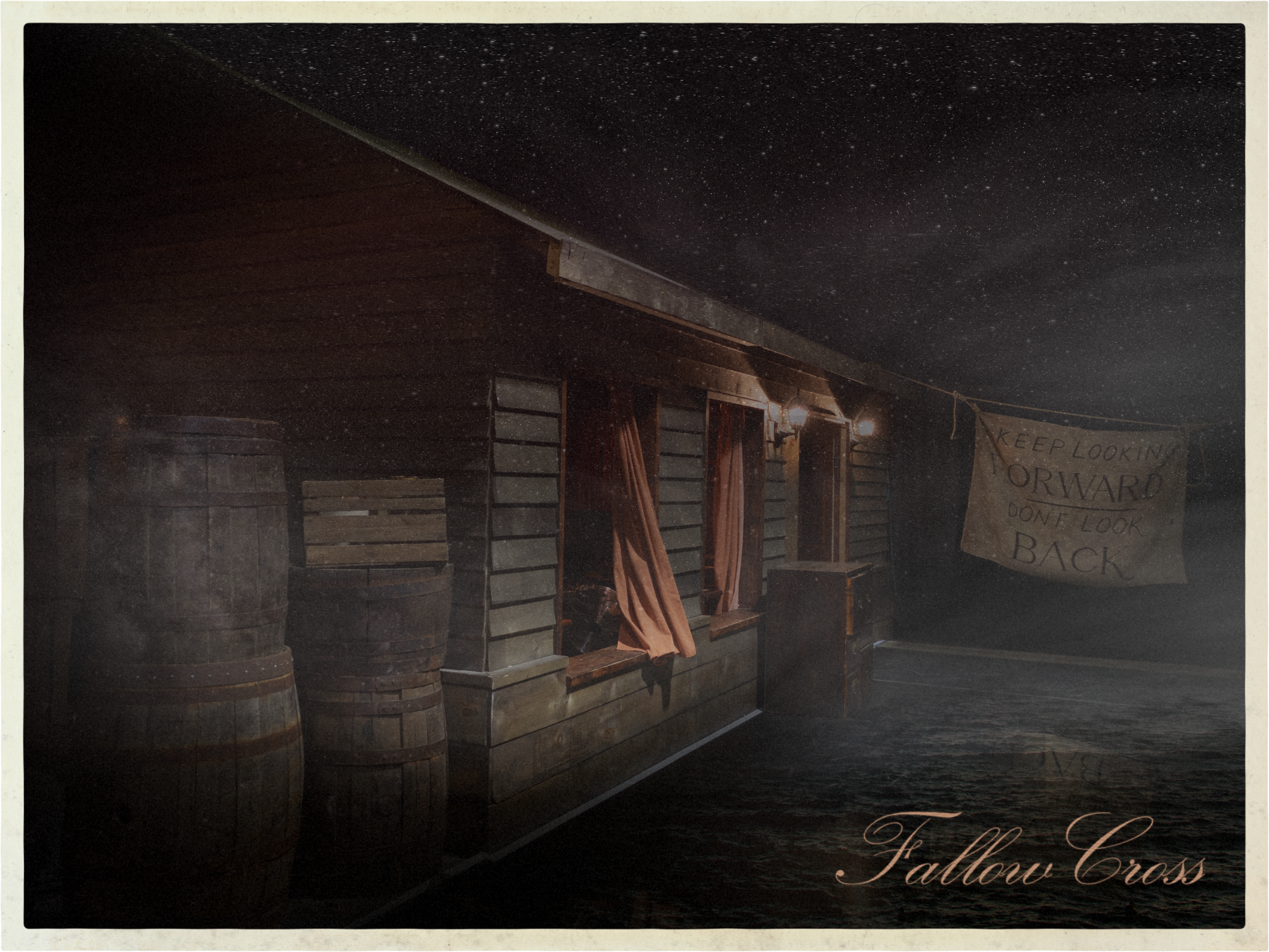 His Village floods. Bandits sail in.