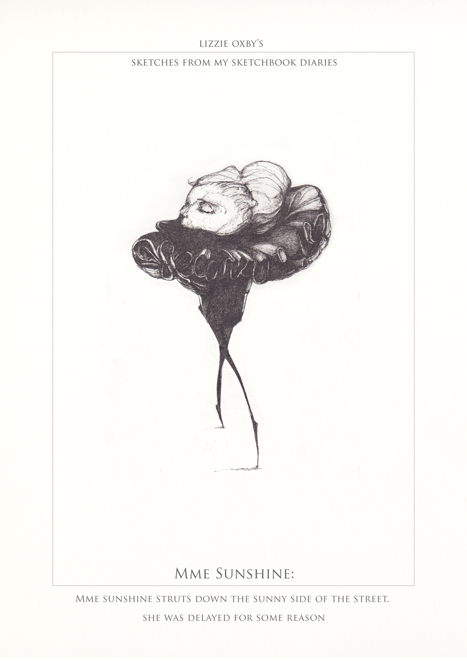 Sketchbook Diaries by Lizzie Oxby