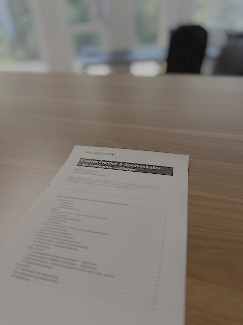  Neu: Leitfaden Krisenprävention und Krisenkommunikation