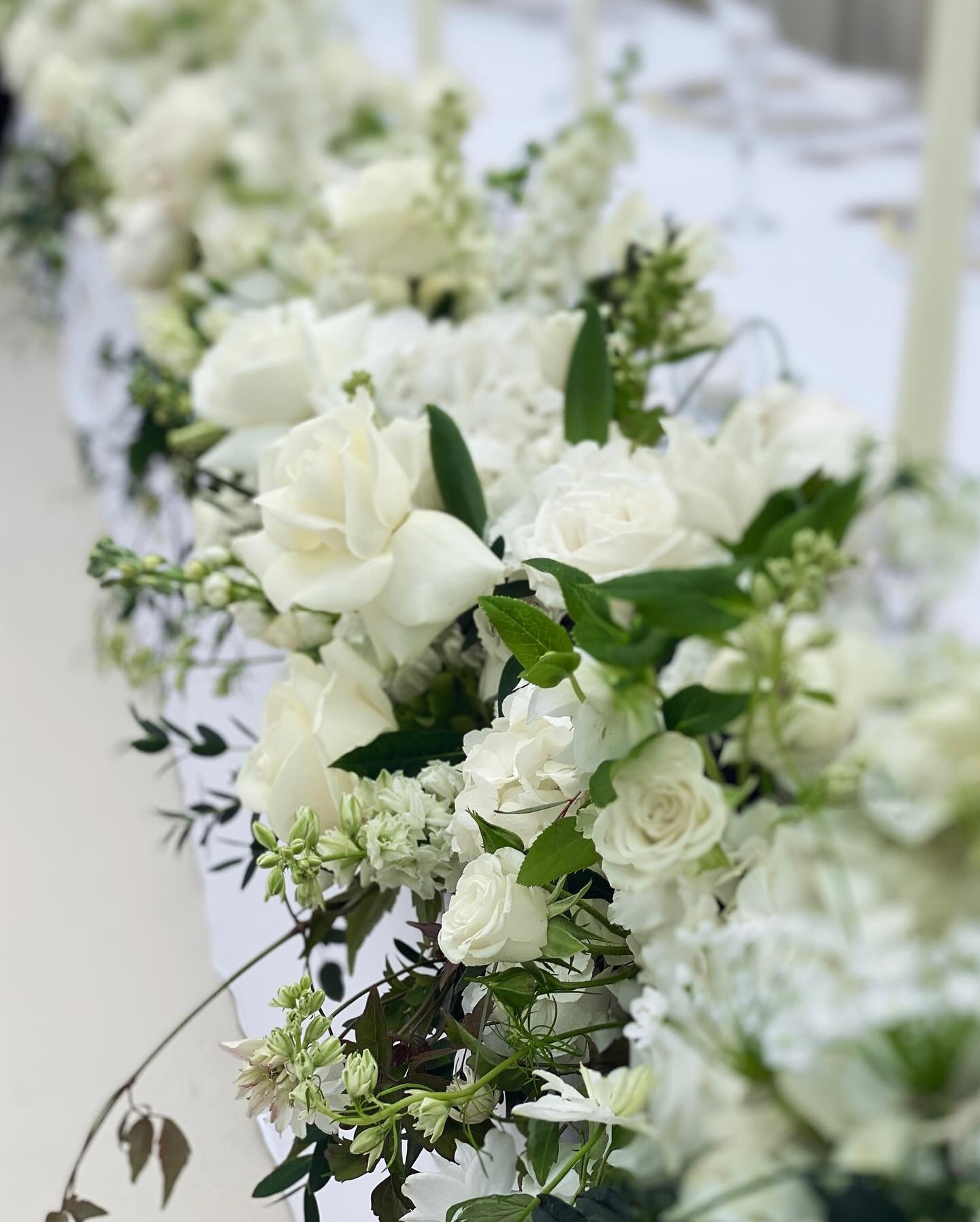 A few stills captured post set up for a recent wedding... a classic ivory and green palette always delivers on every level! If you&rsquo;re planning your wedding for 2025 and beyond, head over to our Wedding Enquiries page via the link in Stories tod