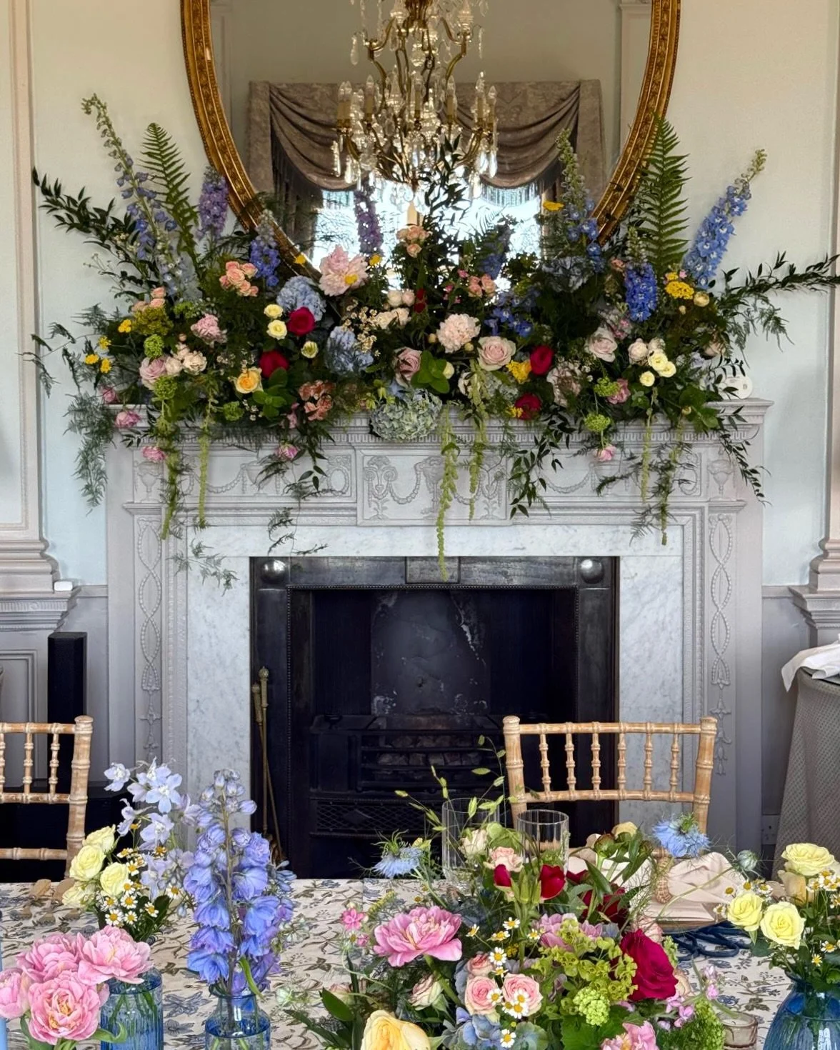 The stills from the event organised by @moriartyevents at @clivedenhouse ... because who doesn&rsquo;t love to soak in the  colours of a summer bright carousel now and again? ➡️ 🌸🌺 And who knows&hellip; if I post these, maybe the sun will reappear?