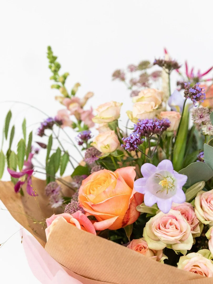 Candy Bomb, Fresh Flower Bouquet, Detail View.