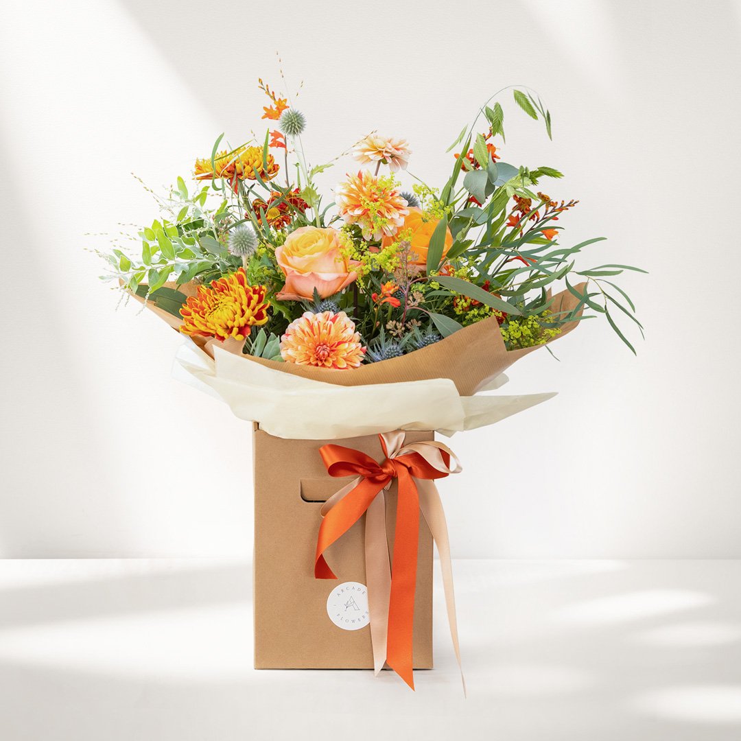 Hawaiian Twist, Fresh Flower Bouquet, Front View.