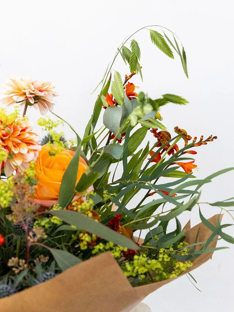 Hawaiian Twist, Fresh Flower Bouquet, Detail View.