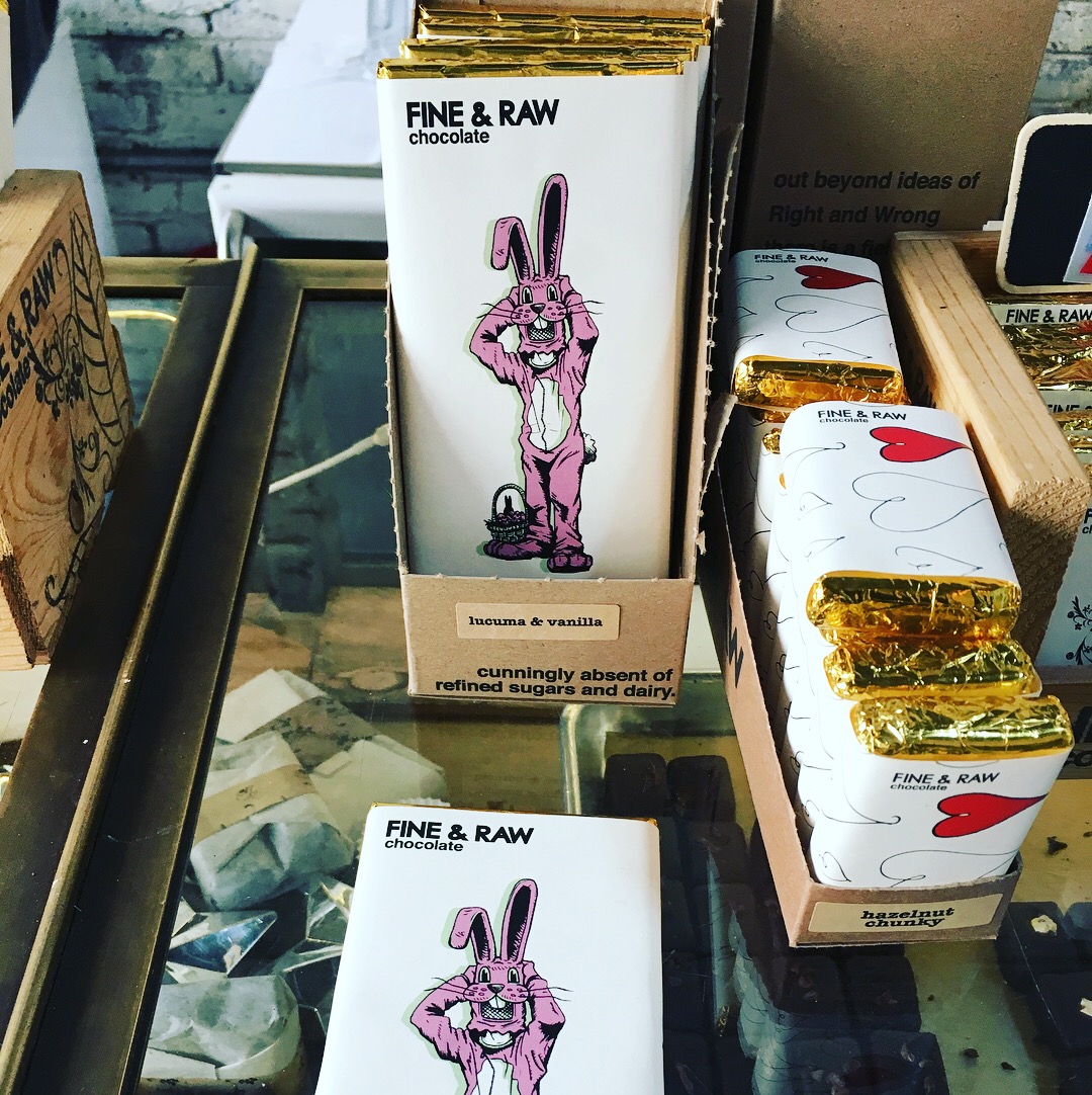 Easter Candy Bar wrapper in the wild 