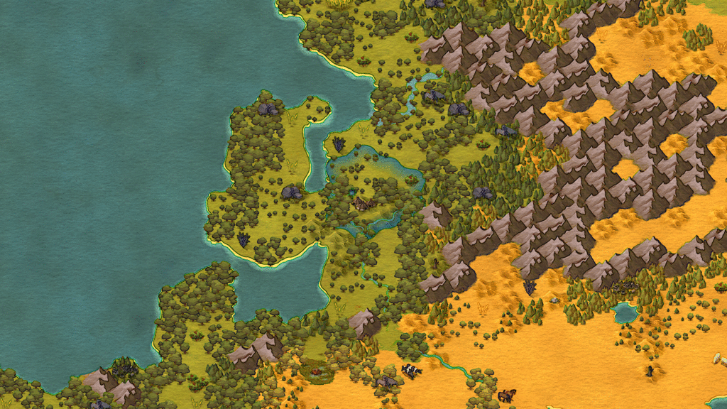The changing of the seasons gives AtG a distinct gameplay rhythm.
