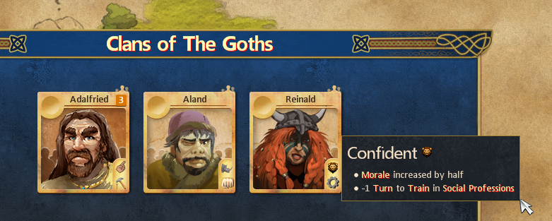 Every clan has two traits.