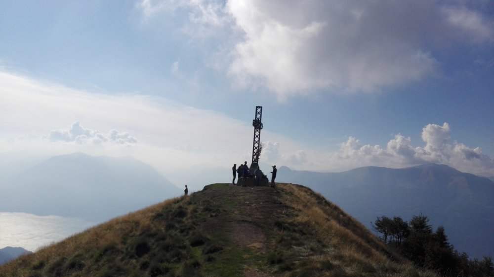 Monte Croce di 360° view Lake Como and Alps — Como