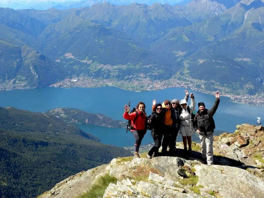 #Progetto7vette2021 Monte Legnone: 2609 m  A picco sul lago