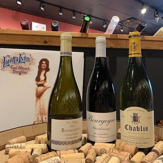 Enjoy wines from across the globe in the comfort of your own home. Stop by this week and explore our selection.
These are excellent examples of Burgundy Chardonnay!
#Burgundychardonnay
#domainedeladenante
#droinchablis
#jeanchartron
#vieillesvignes
#