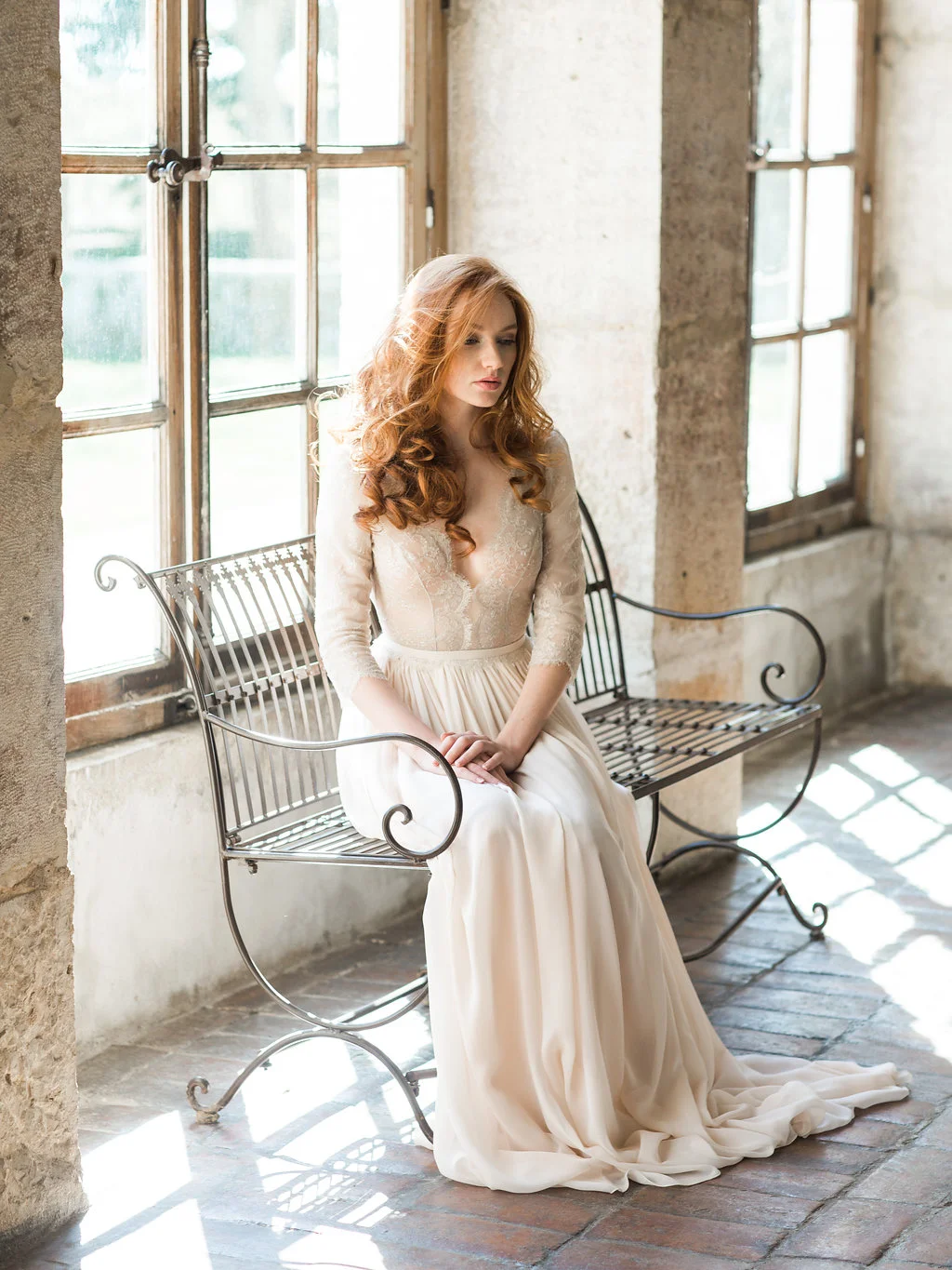 Shooting Nude au Chateau de Montplaisant